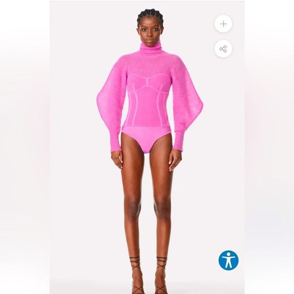 Herve Leger Sweaters - Host pick🧚🏽‍♀️ Herve LEGER MOHAIR BODYSUIT